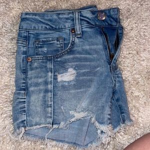 AE ripped shorts